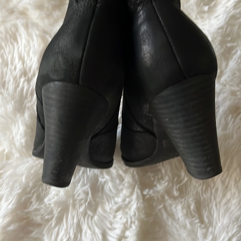 Leather Booties - image 5